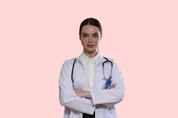 Female doctor standing in hospital