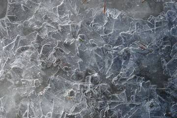 A view of the ice structure.