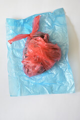 Fototapeta premium Your Heart it is not a Garbage Bag