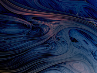 surreal futuristic digital 3d design art abstract background fractal illustration for meditation and decoration wallpaper