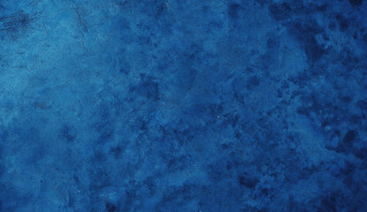Blue cement wall background with abstract pattern in retro concept for wallpaper or graphic design