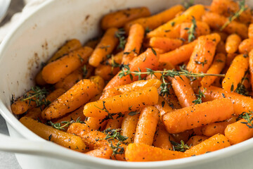 Homemade Roasted Baby Carrots