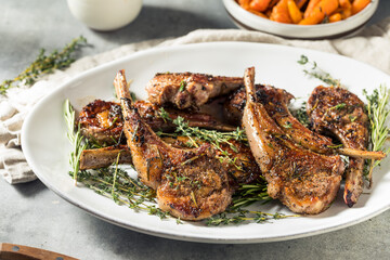 Homemade Roasted Lamb Chops