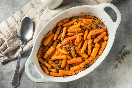 Homemade Roasted Baby Carrots