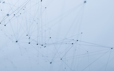 3D rendering technology sense grid background