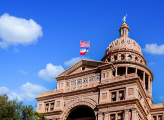 Texas State Capitol Building in Austin, TX, USA,2018 November,