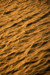 waves on the water surface on the lake of geneva, switzerland, it is sunset.