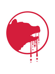 Kreis Blut Bär 