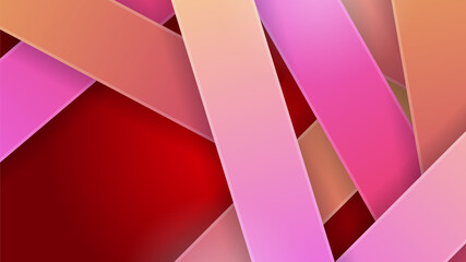 Modern abstract gradient red orange colorful for design banner background. Vector illustration