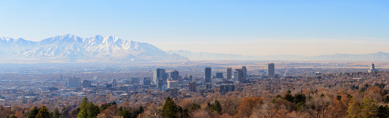 Salt Lake City panorama