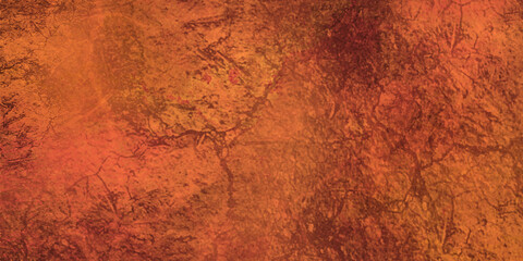 Brown texture in shallow cracks wall concrete tuxture.