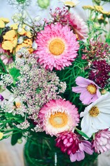 Greeting card - Beautiful bouquet of summer flower