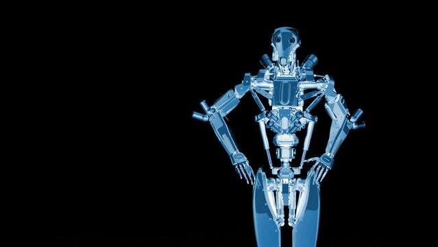 super robot is showing the way on xray
