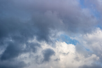 Fototapeta na wymiar Overcast sky background.