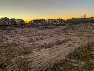 terreno preparado para construir promoción inmobiliaria chalets