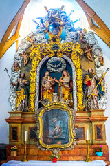 Fototapeta premium In der Kirche