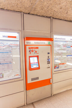 Fahrkartenautomat U-Bahn N&uuml;rnberg