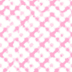 Ikat geometric folklore ornament with diamonds. Tribal ethnic vector texture. Seamless striped pattern in Aztec style. Folk embroidery. Indian, Scandinavian, Gypsy, Mexican, African rug.