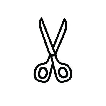 Scissors Icon Outline Images – Browse 49,250 Stock Photos, Vectors, and  Video
