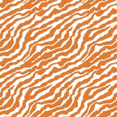 Seamless camouflage pattern with tiger skin texture.