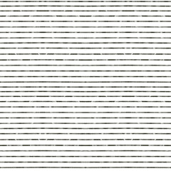 Black and white horizontal stripes. Seamless  pinstripe textured pattern. 
