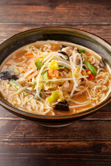肉野菜みそラーメン
