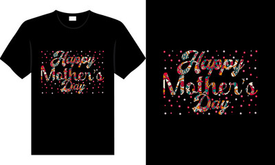When God made moms he gave me the best one typography vector design template. For mother's day t-shirt and poster with quote. Mom tee.