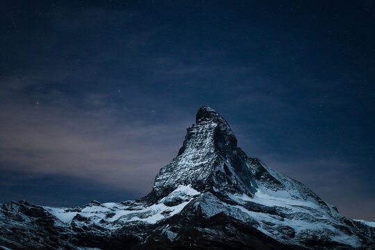 Das Matterhorn in der Schweiz
