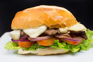 Tenderloin sandwich