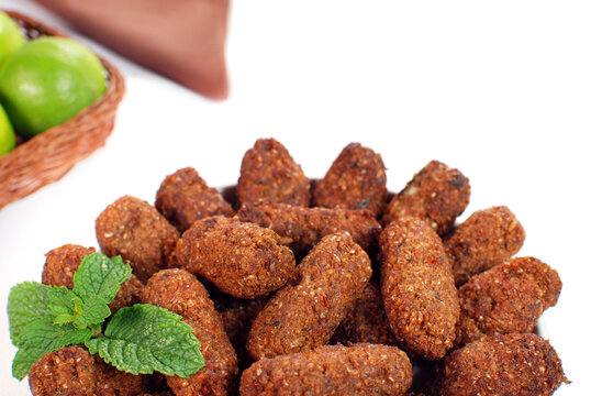 Fried Kibbeh nayyeh snack