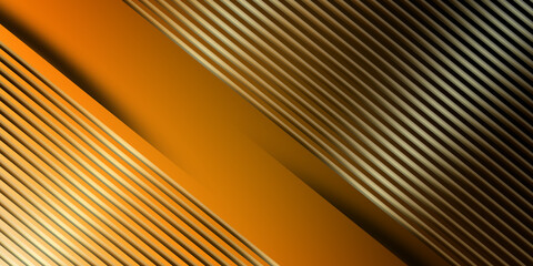 Golden background. Luxury pattern with gold stripes