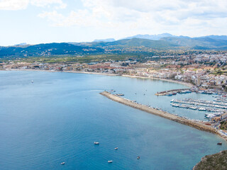 Fototapeta premium Bahía de Jávea en Alicante en la Costa Blanca