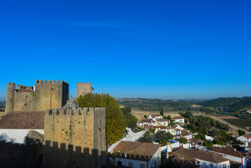 Fototapeta na wymiar Die Burg Castelo de Óbidos, Portugal 