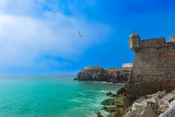 Festungsanlage Fortaleza de Peniche, Portugal