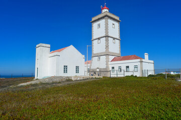 Fototapeta na wymiar Farol do Cabo Carvoeiro in Peniche, Portugal