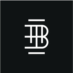 Initial Letter B Attorney Law Firm, Legal, Column, Pillar,  Logo Design Inspiration