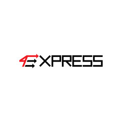 4 EXPRESS logo design vector