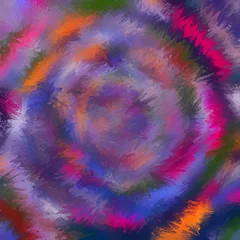 Cercles muraux Mélange de couleurs abstract illustration of color screensaver for desktop