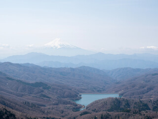 view from the mountain