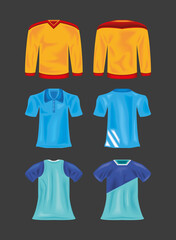 set of sport clothes