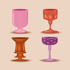 fantasy cups icons