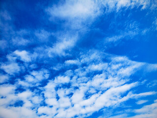 Fototapeta premium Clouds With Blue Sky