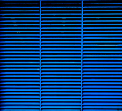 Royal Blue Jalousies Backdrop.