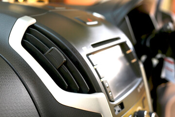 Obraz na płótnie Canvas car air conditioner