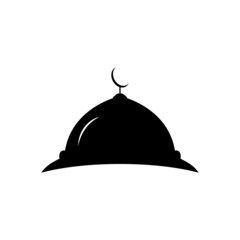 Fototapeta premium mosque icon illustration design