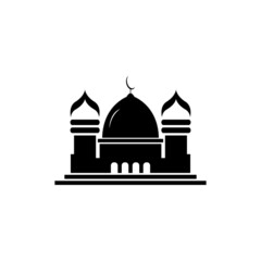 mosque icon illustration design
