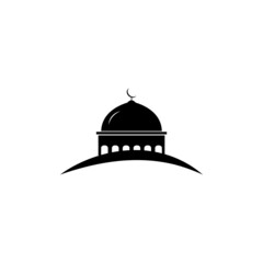 mosque icon illustration design
