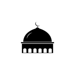 mosque icon illustration design