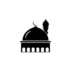 mosque icon illustration design