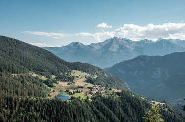 Italian and French Alps 